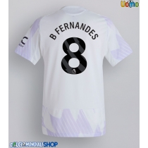 Maglie da calcio Manchester United Bruno Fernandes #8 Seconda Maglia 2025-26 Manica Corta